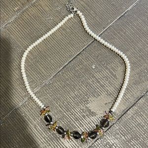Costume Necklace with Adjustable Clasp